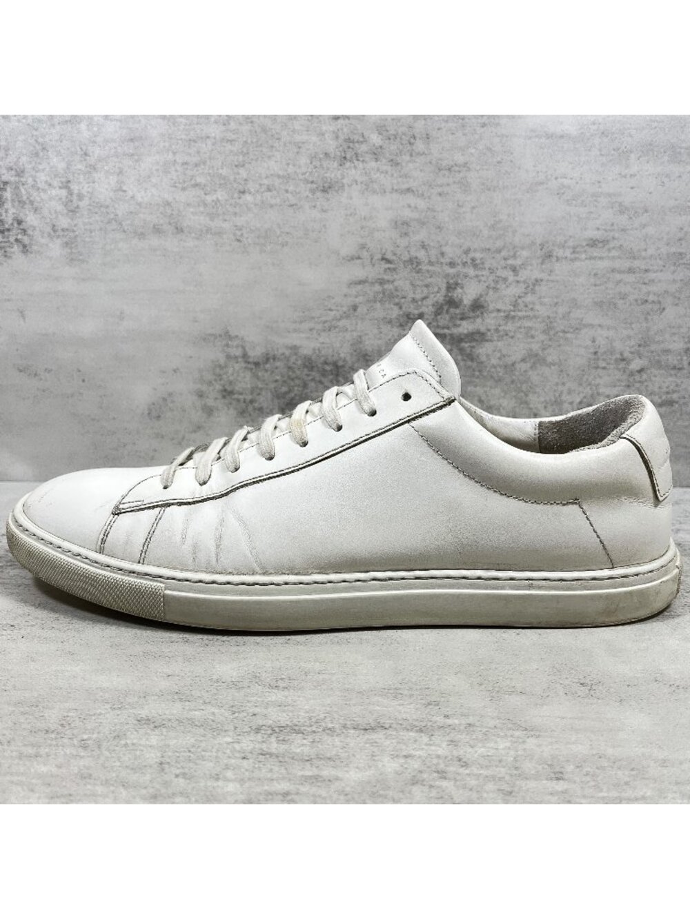 Oliver Cabell Low 1 Leather Sneakers - Men's Size EU 41 / US 8 - White